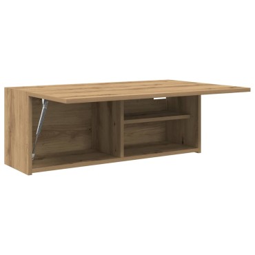 vidaXL Ντουλάπι τοίχου μπάνιου Artisan Oak Κατασκευασμένο ξύλο 80x25x30 cm 1 τεμ.