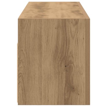 vidaXL Ντουλάπι τοίχου μπάνιου Artisan Oak Κατασκευασμένο ξύλο 80x25x30 cm 1 τεμ.