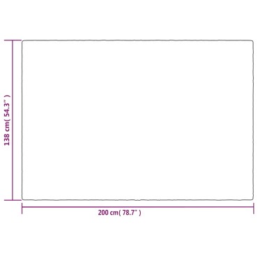 vidaXL Κουβέρτα Βαρύτητας με Κάλυμμα Γκρι 138x200 εκ. 6 κ. Υφασμάτινη