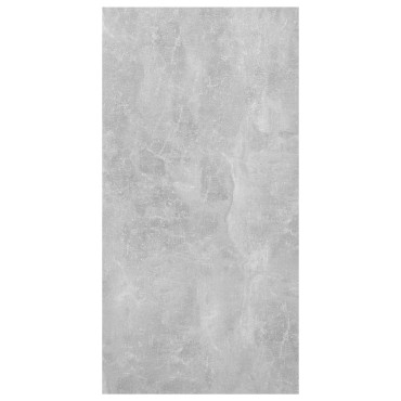 vidaXL Έπιπλα Τηλεόρασης 2 τεμ. Γκρι Σκυρ. 30,5x30x60cm Επεξ. Ξύλο