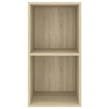 vidaXL Έπιπλο Τηλεόρασης Κρεμαστό Sonoma Δρυς 37x37x72cm Επεξ. Ξύλο