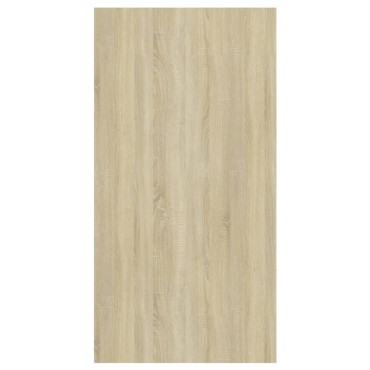 vidaXL Έπιπλο Τηλεόρασης Κρεμαστό Sonoma Δρυς 37x37x72cm Επεξ. Ξύλο