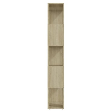 vidaXL Βιβλιοθήκη/Διαχωριστικό Χώρου Sonoma Δρυς 60x24x155cm 1 τεμ.