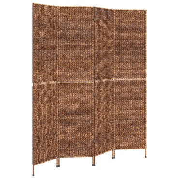 vidaXL Διαχωριστικό Δωματίου με 3 Πάνελ 163x180cm από Υάκινθο Νερού 1 τεμ.