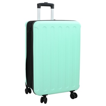 vidaXL Αναδιπλούμενη Βαλίτσα Σκληρού Κέλυφος 24'' Μέντα Πράσινη 43x27x66 εκ. ABS