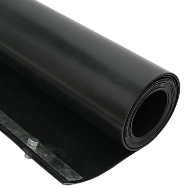 vidaXL Ρίζα Φράχτη με Συνδετικά Ράγες Μαύρο 1x5 μ 1,5 mm HDPE