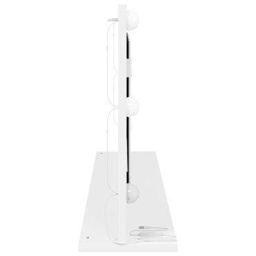 vidaXL Καθρέφτης Vanity με LED Φώτα Λευκό 100x45x18 εκ.