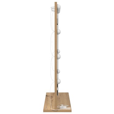vidaXL Καθρέφτης Vanity Αρτιστίκ δρυς Ξύλο 70 x 50 x 18 εκ.