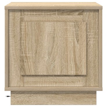 vidaXL Κομοδίνο 2 τεμ. Δρύς Sonoma 44x34,5x45 εκ