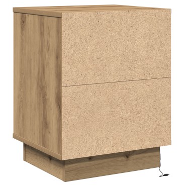 vidaXL Κομοδίνο Artisan Oak 39x34,5x50cm Επεξεργασμένο ξύλο 1 τεμ.