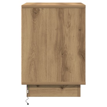 vidaXL Κομοδίνο 2 τεμ. Artisan Oak 39x34,5x50cm
