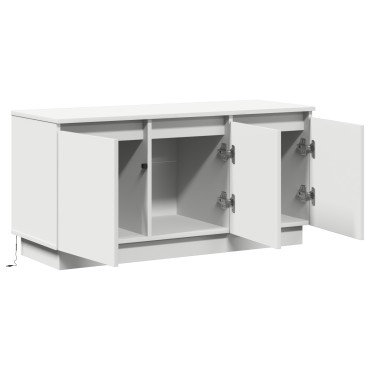 vidaXL Κάστρο Τηλεόρασης Λευκό 100x38x49cm Επεξεργασμένο Ξύλο