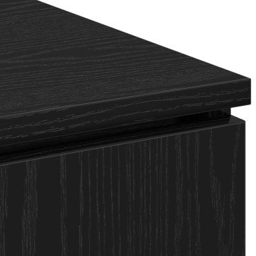 vidaXL Βάση Τηλεόρασης Μαύρη 100x38x49cm Επεξεργασμένο Ξύλο