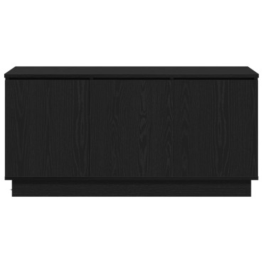 vidaXL Βάση Τηλεόρασης Μαύρη 100x38x49cm Επεξεργασμένο Ξύλο