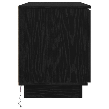 vidaXL Βάση Τηλεόρασης Μαύρη 100x38x49cm Επεξεργασμένο Ξύλο