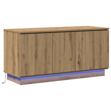vidaXL Βάση Τηλεόρασης Δρυς 100x38x49cm Επεξεργασμένο Ξύλο
