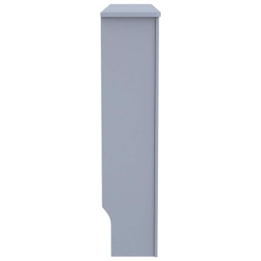 vidaXL Κάλυμμα Καλοριφέρ Ανθρακί 112 x 19 x 81,5 εκ. από MDF