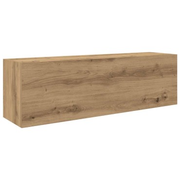 vidaXL Ντουλάπι τοίχου μπάνιου Artisan Oak 100x25x30cm 1 τεμ.