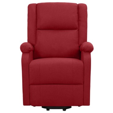 vidaXL Πολυθρόνα Ανακλ. Μπορντό Υφασμάτινη 70x89x103,5cm 1 τεμ.