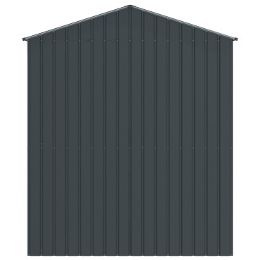 vidaXL Κλουβί πουλιών με πρόσθετο Ανθρακί 210x838x247 εκ Χάλυβας