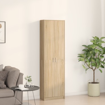 vidaXL ντουλάπα Σονομα 55x25x189cm Επεξεργασμένο Ξύλο