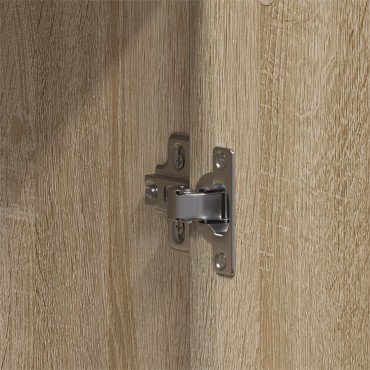 vidaXL ντουλάπα Σονομα 55x25x189cm Επεξεργασμένο Ξύλο