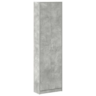 vidaXL ντουλάπα Σκούρο Γκρι 55x25x189cm Ξύλο