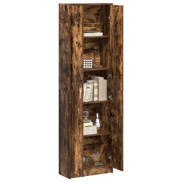 vidaXL Ντουλάπα Καπνιστού Δρυ 55x25x189cm Επεξεργασμένου Ξύλου 1 τεμ.