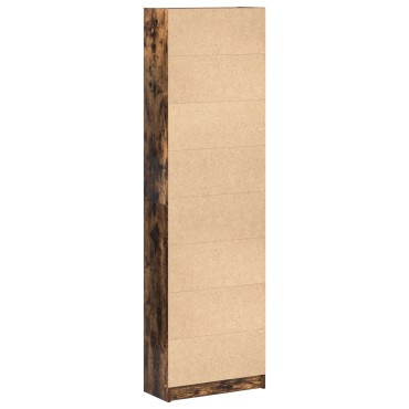 vidaXL Ντουλάπα Καπνιστού Δρυ 55x25x189cm Επεξεργασμένου Ξύλου 1 τεμ.
