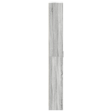 vidaXL Ντουλάπα Γκρι Σονόμα 55x25x189cm από Μοριοσανίδα 1 τεμ.
