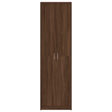 vidaXL ντουλάπα καφέ δρυός 55x25x189cm κατασκευασμένου ξύλου