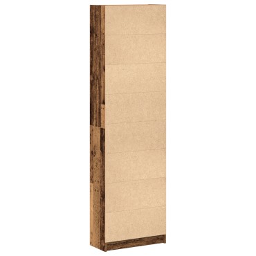 vidaXL Ντουλάπα από Παλιό Ξύλο 55x25x189cm Επεξεργασμένο Ψάξιμο 1 τεμ.