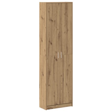 vidaXL Ντουλάπα από καρυδιά 55x25x189cm Επεξεργασμένο ξύλο 1 τεμ.