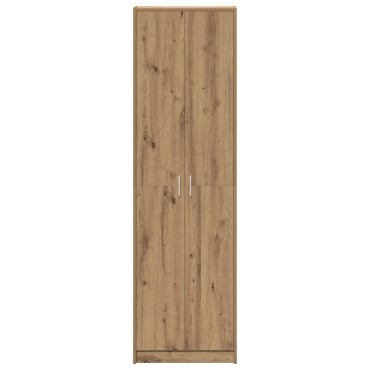 vidaXL Ντουλάπα από καρυδιά 55x25x189cm Επεξεργασμένο ξύλο 1 τεμ.
