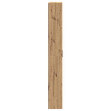 vidaXL Ντουλάπα από καρυδιά 55x25x189cm Επεξεργασμένο ξύλο 1 τεμ.