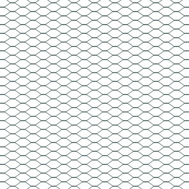 Φράκτης Hexagon vidaXL Πράσινος 1.6x50 μ Ατσάλι, Στηλοβάτες vidaXL 13 τμχ Πράσινοι 32 χιλ. 210cm Γαλβανισμένο Ατσάλι