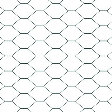 Φράχτης Hexagon vidaXL Πράσινος 1.6x50 μ Χάλυβας, Φράχτες vidaXL 13 τεμ Πράσινοι 32 mm 210cm Γαλβανισμένος Χάλυβας
