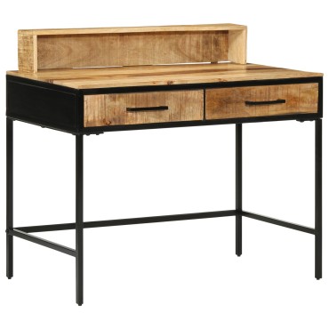 vidaXL Τραπέζι Κονσόλας 100x55x75cm Μασίφ Στιβαρού Ξύλου Μάνγκο 1 τεμ.