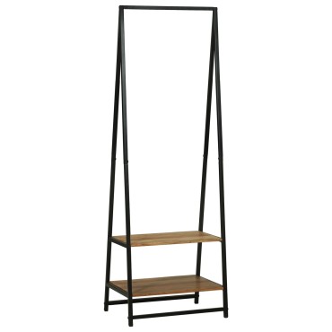 vidaXL Ράφι Ρούχων 60x45x180cm Σταθερού Ξύλου Ακακίας