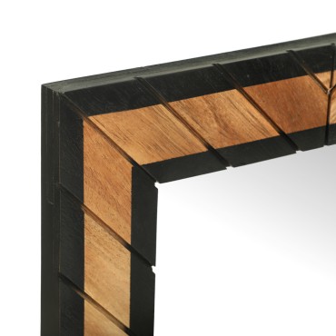 vidaXL Καθρέφτης Επιτραπέζιο 100x40x120cm Σταθερό Ξύλο Ακακίας