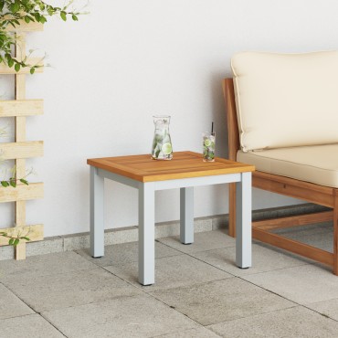 vidaXL Τραπέζι Κήπου 45x45x38cm Συμπαγές Ξύλο Ακακίας 1 τεμ.