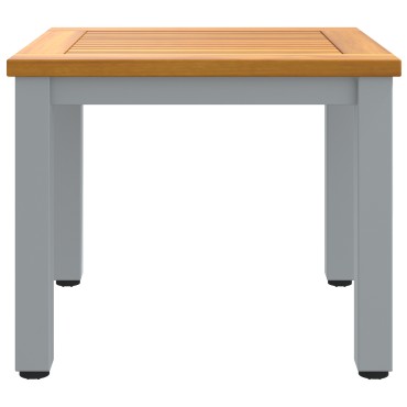 vidaXL Τραπέζι Κήπου 45x45x38cm Συμπαγές Ξύλο Ακακίας 1 τεμ.