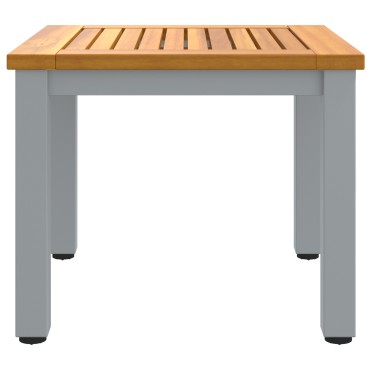 vidaXL Τραπέζι Κήπου 45x45x38cm Συμπαγές Ξύλο Ακακίας 1 τεμ.