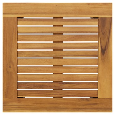 vidaXL Τραπέζι Κήπου 45x45x38cm Συμπαγές Ξύλο Ακακίας 1 τεμ.