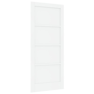 vidaXL Εσωτερική Πόρτα 'ORKDAL' Λευκή 86x198.5x4 εκ. Ξύλο Πεύκου