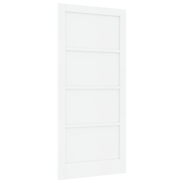 vidaXL Εσωτερική Πόρτα “ORKDAL” Λευκή 93x202x4 εκ. Στερεό Ξύλο Πεύκου