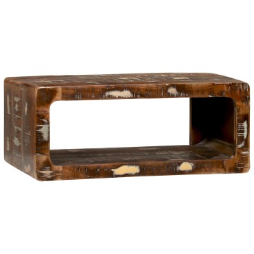 vidaXL TV Cabinet Πολύχρωμο 60x30x25cm Μασίφ ξύλο ανακυκλωμένο