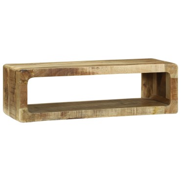 vidaXL Ντουλάπα τηλεόρασης 80x30x25cm Μασίφ ξύλο τραχύ μάνγκο