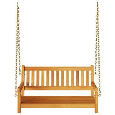 vidaXL Πάγκος Κούνιας 2 Θέσεων 110x56x58cm Solid ξύλο ακακίας