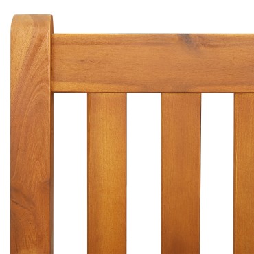 vidaXL Πάγκος Κούνιας 2 Θέσεων 110x56x58cm Solid ξύλο ακακίας